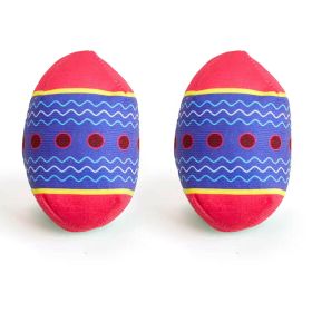 Easter Egg Toys For Pet GREEN And RED Interactive Dog Egg Toy Short-Term Play Design For Aggressive Chewers, Chew Toy With Sounds Modules Squeaky (Option: Two RED)